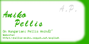 aniko pellis business card